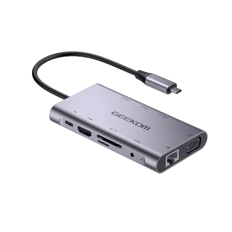 GEEKOM 10-in-1 USB C Hub