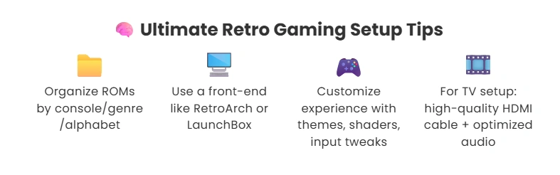 the Ultimate Retro Gaming Setup