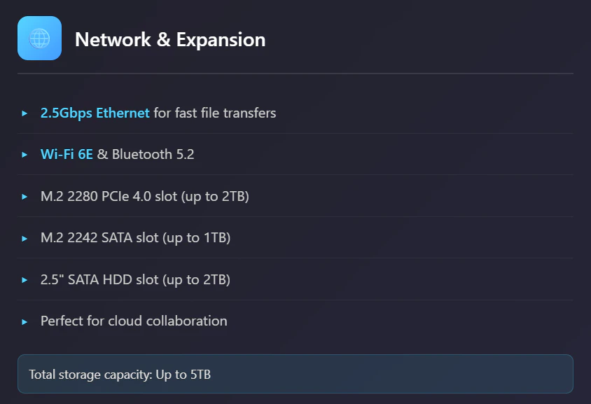 Network & Expansion