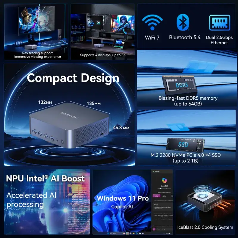 GEEKOM GT1 MEGA U9-185H