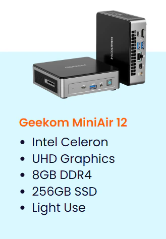 GEEKOM Air12 Mini PC