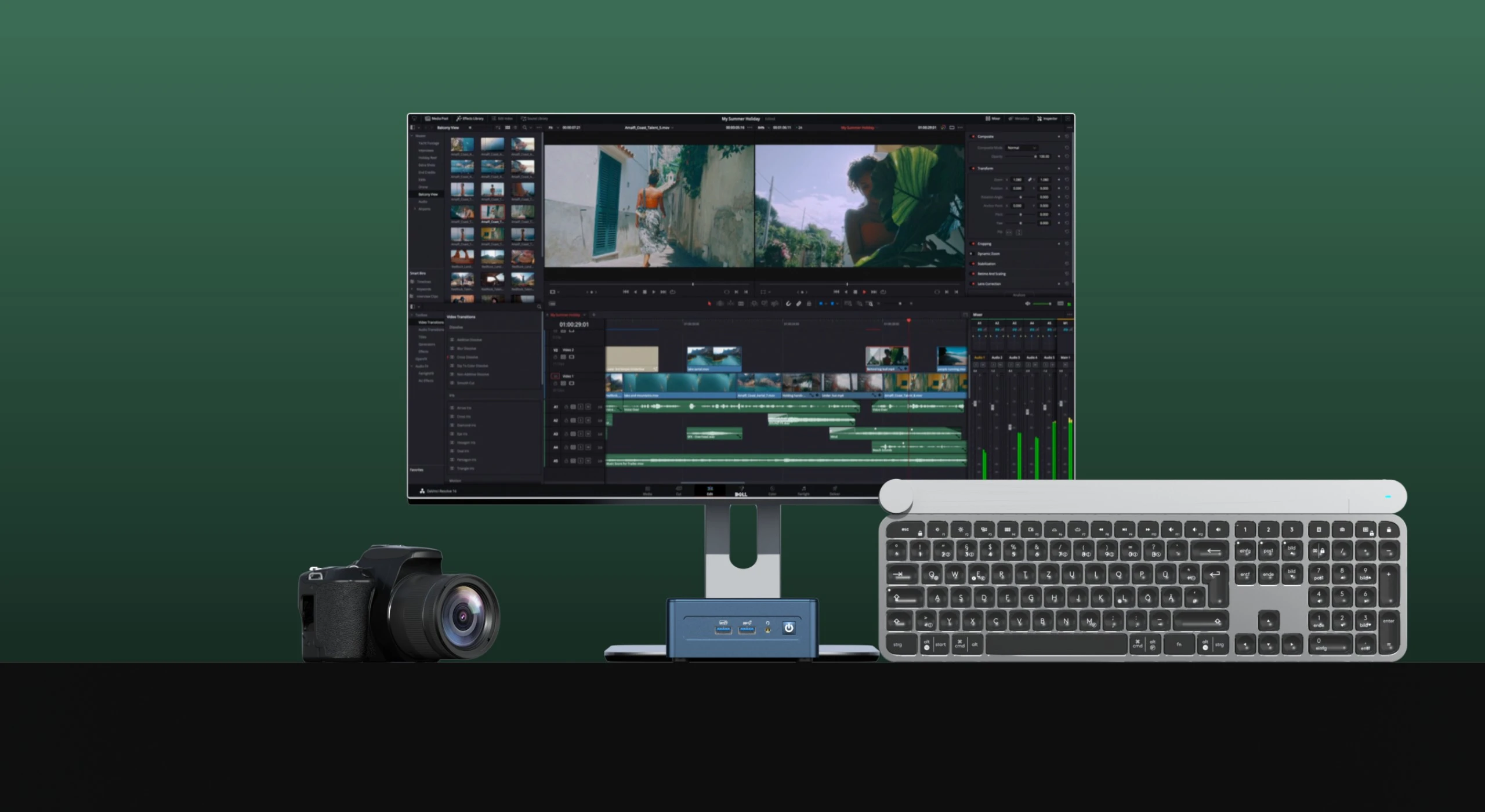 GEEKOM Mini IT13 2025 Edition Mini PC for video editing