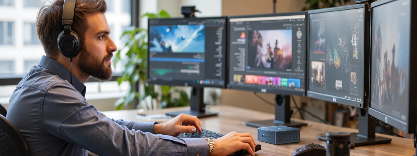 GEEKOM Mini IT12 2025 Edition Mini PC as Studio Superstar