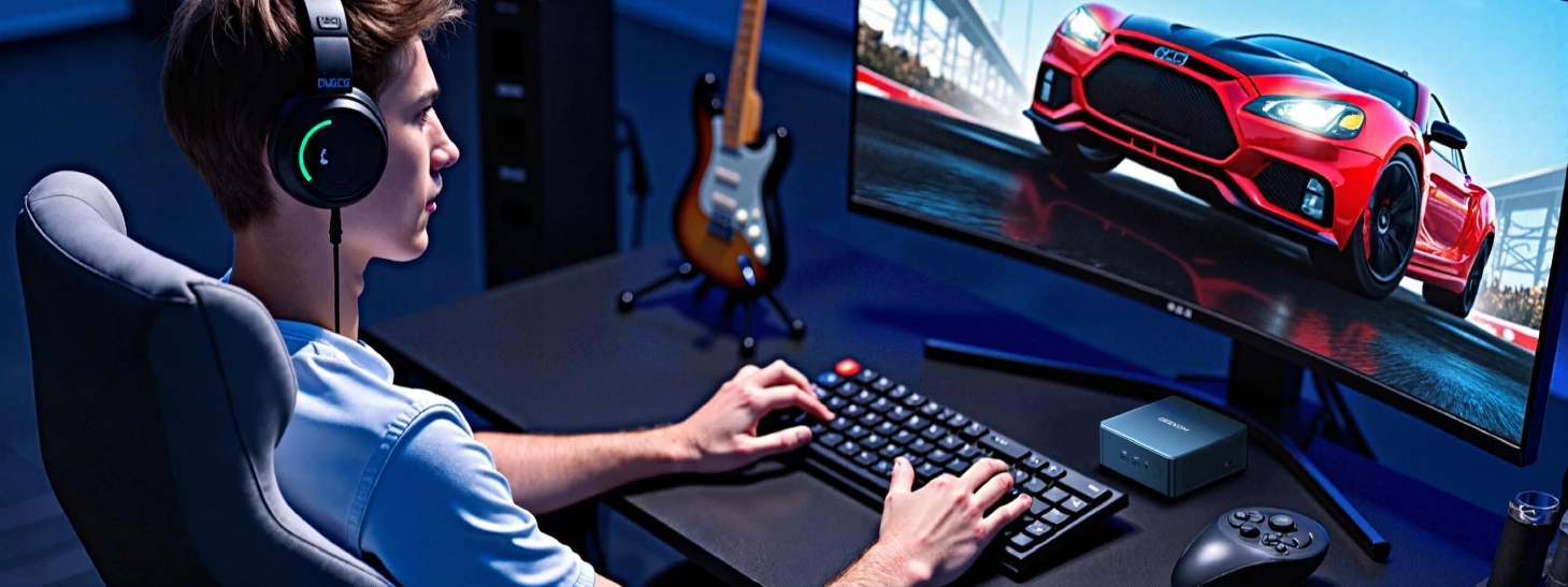 GEEKOM Mini IT12 2025 Edition Mini PC as Adventure-packed Console