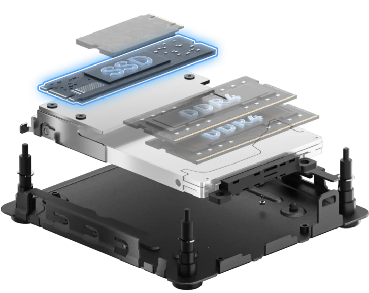 M.2 2242 SATA SSD slot