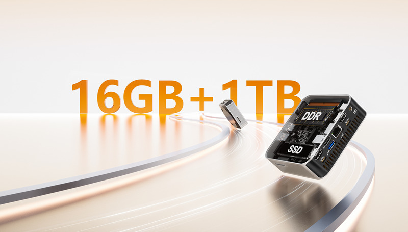 16 GB RAM plus 1 TB SSD